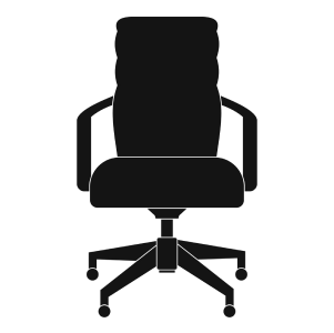 office-chair-icon-simple-style-vector-19506583